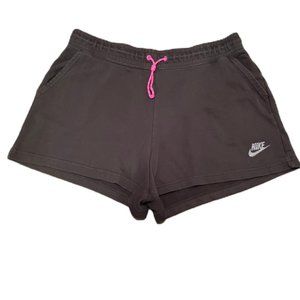 Nike 1X Women Short with Hot Pink Draw String